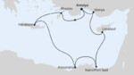Östliches Mittelmeer mit Ägypten