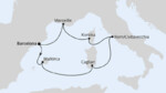Mediterrane Schätze mit Sardinien ab Barcelona