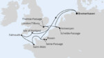Westeuropas Flüsse ab Bremerhaven