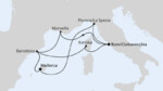 Spanien, Frankreich & Italien ab Civitavecchia