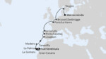 Von Fuerteventura über Portugal nach Warnemünde