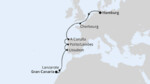 Von Hamburg über Portugal nach Gran Canaria