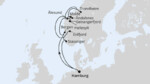 Norwegens Fjorde ab Hamburg