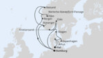 Große Skandinavien-Reise von Hamburg nach Kiel