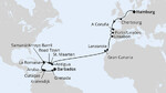 Von Hamburg über die Kanaren nach Barbados
