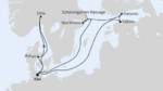 Ostsee-Reise mit Biathlon-Weltcup in Oslo ab Kiel