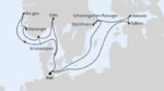 Ostsee & Südnorwegen ab Kiel