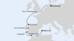 Von Mallorca über Portugal nach Hamburg 2