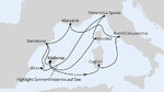 Große Mittelmeer-Reise mit Sonnenfinsternis