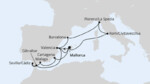 Feiertagsreise durchs Mittelmeer ab Mallorca