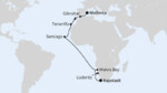 Von Mallorca über Namibia nach Kapstadt 1