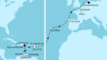 24 Nächte - Große Karibikreise und Auszeit auf dem Atlantik - ab La Romana/bis Bremerhaven