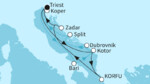 14 Nächte - Adria mit Zadar & Dubrovnik