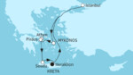 7 Nächte - Östliches Mittelmeer mit Istanbul - ab/bis Heraklion