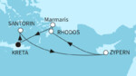 7 Nächte - Östliches Mittelmeer mit Rhodos - ab/bis Heraklion
