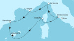 9 Nächte - Westliches Mittelmeer mit Korsika