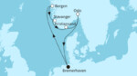 7 Nächte - Vielfalt Norwegens - ab/bis Bremerhaven