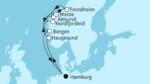 10 Nächte - Fjordland Norwegen - ab/bis Hamburg