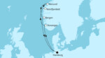 7 Nächte - Norwegens Fjordwelten - ab/bis Hamburg