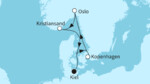 6 Nächte - Stippvisite ins Nordland - ab/bis Kiel