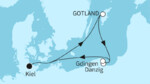 5 Nächte - Kurzreise Ostsee - ab/bis Kiel