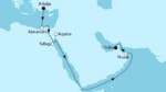 15 Nächte - Östliches Mittelmeer bis Dubai 