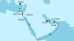 18 Nächte - Transsuezkanal - ab Doha/bis Antalya