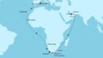 36 Nächte - Weltentdecker-Route - ab Dubai/bis Palma