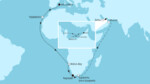 41 Nächte - Rund um Afrika in den Orient - ab Palma/bis Dubai
