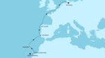 10 Nächte - Kanaren, Madeira & Europas Westküste - ab Las Palmas/bis Hamburg