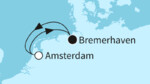 3 Nächte - Kurzreise mit Amsterdam - ab/bis Bremerhaven