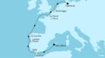 11 Nächte - Europas Westküste - ab Hamburg/bis Palma