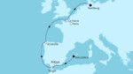 9 Nächte - Europas Westküste - ab Palma/bis Hamburg